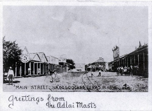 Main Street Nacogdoches, 1858