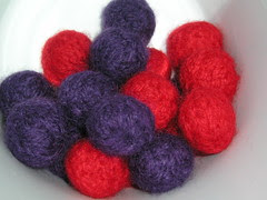 beads after felting