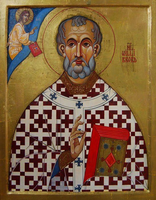 ST. WILLIBRORD, Bishop and Missoionary