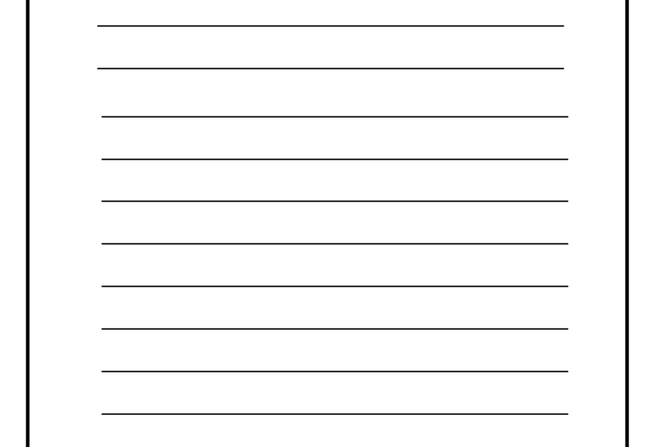 2Nd Grade Blank Writing Paper : Collection of printable blank writing