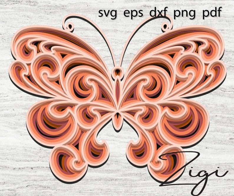 Download 3D Mandala Layered Animals Svg - Free Layered SVG Files