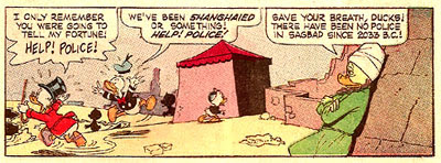 Top Comics Uncle Scrooge #2 panel