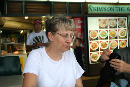 Pam at Stokes Hill Wharf