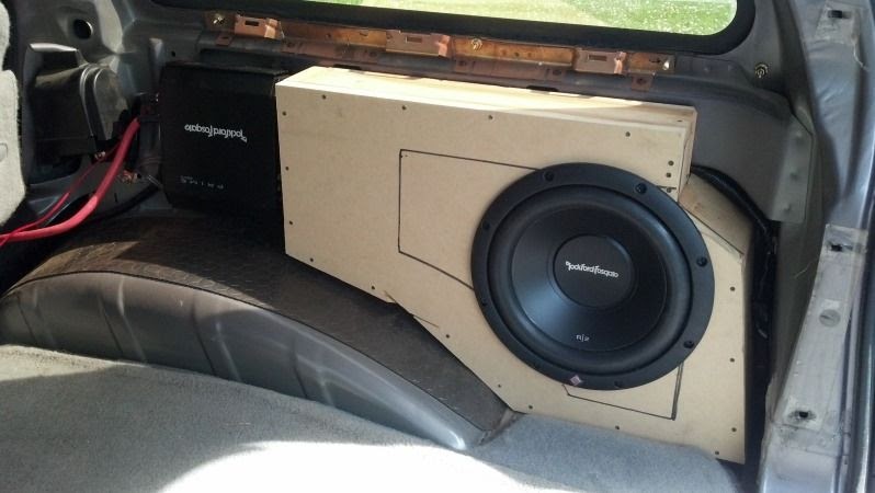 2017 Ford Explorer Subwoofer Box