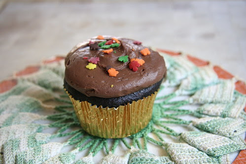 Chocolate Cupcake from Merritt's Bakery