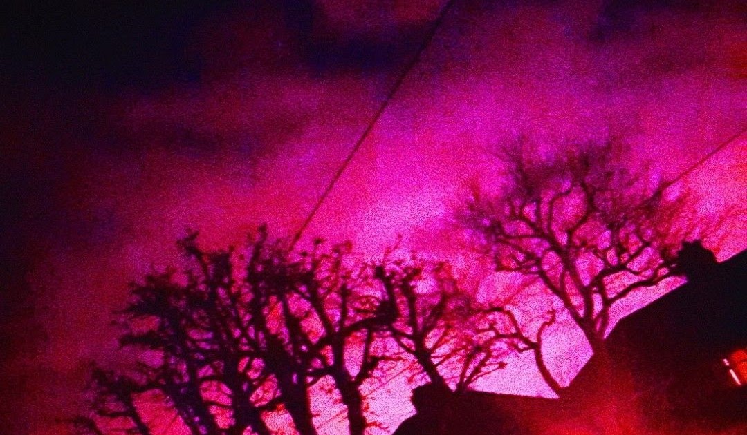 Sky Dark Hot Pink Aesthetic - pic-probe