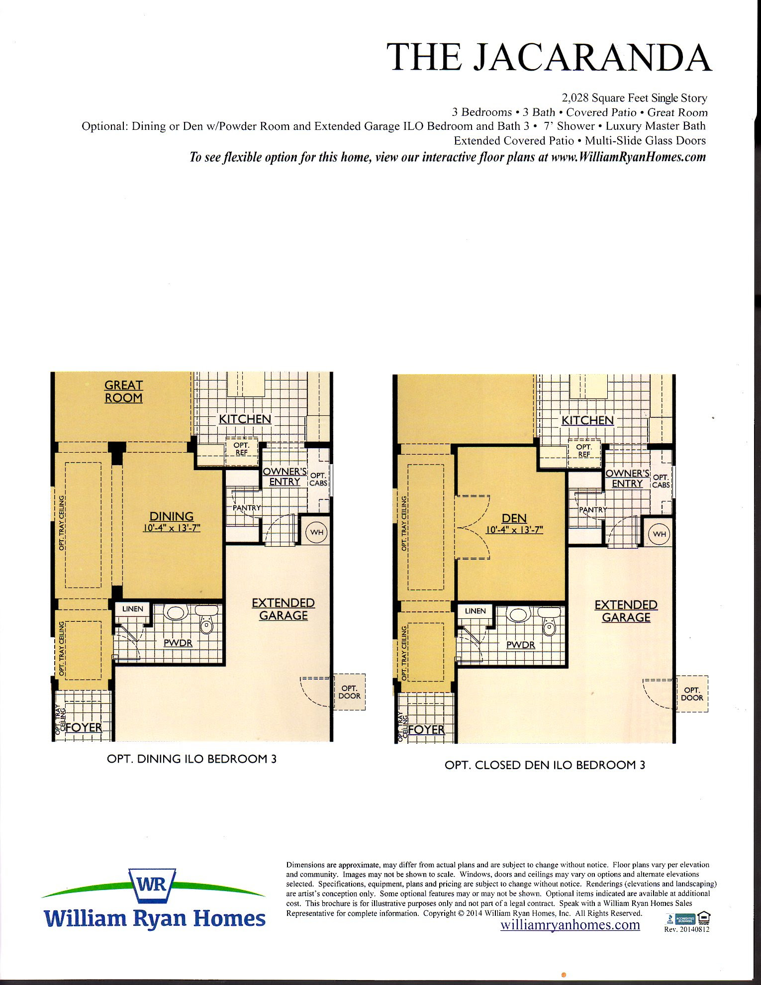 William Ryan Homes Floor Plans autoloanuux