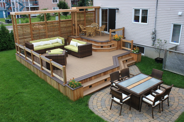 Patio Deck-Art Design® - contemporary - deck - montreal - by Patio
