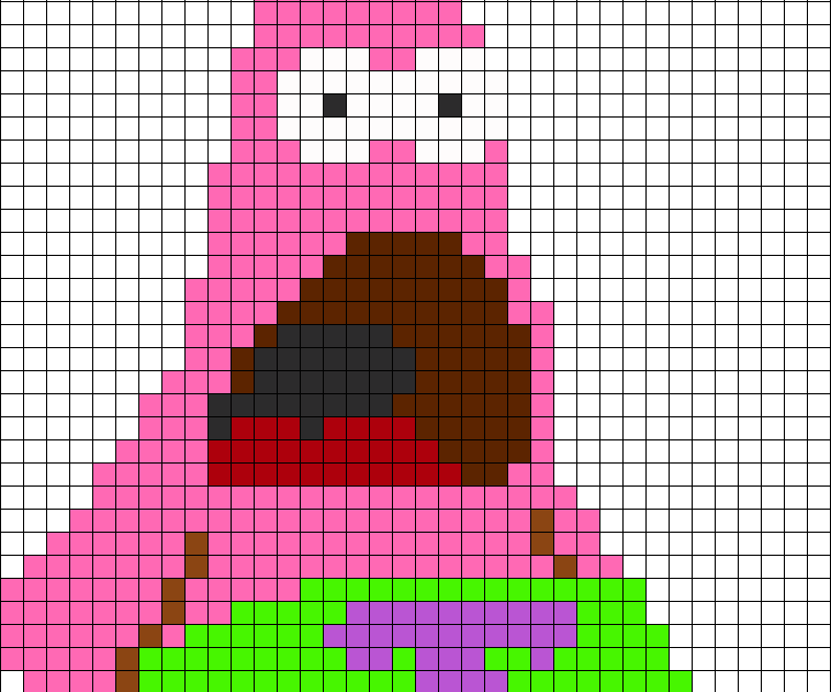 Pixel Art 24x24 Grid