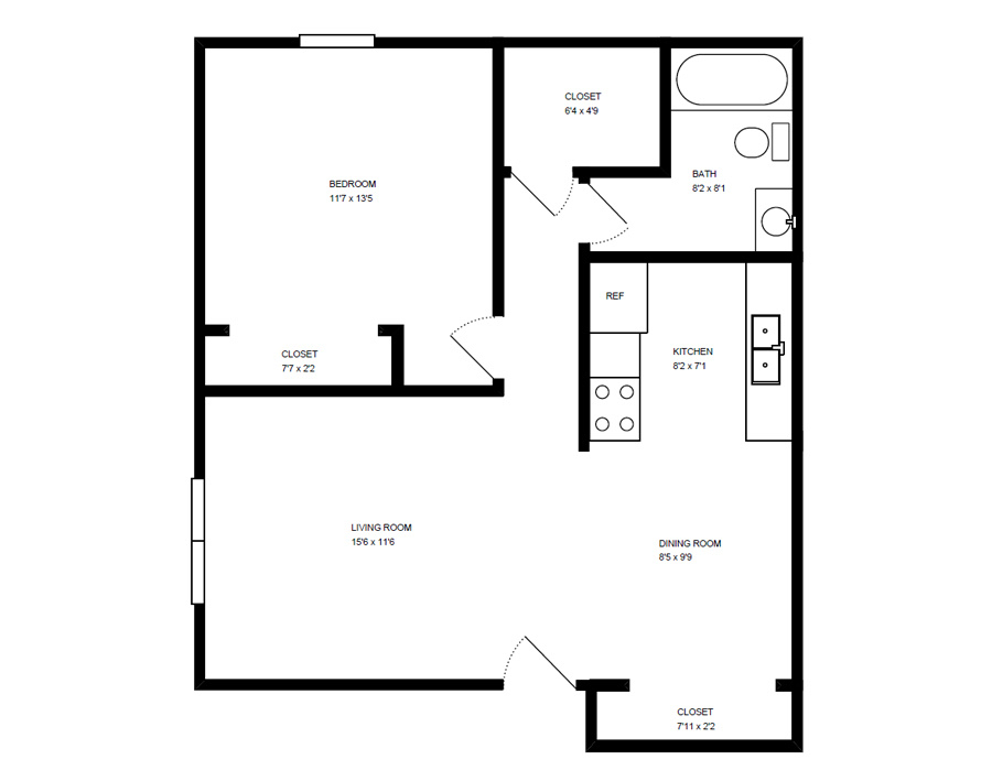 Simple House Floor Plan Measurements