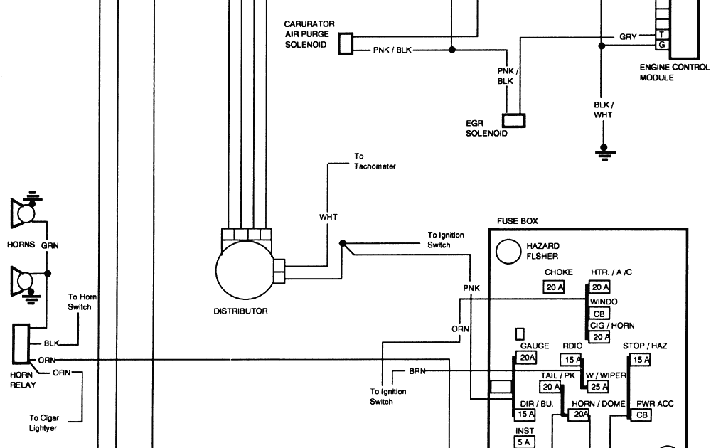 1981 Camaro Fuse Box | Wire