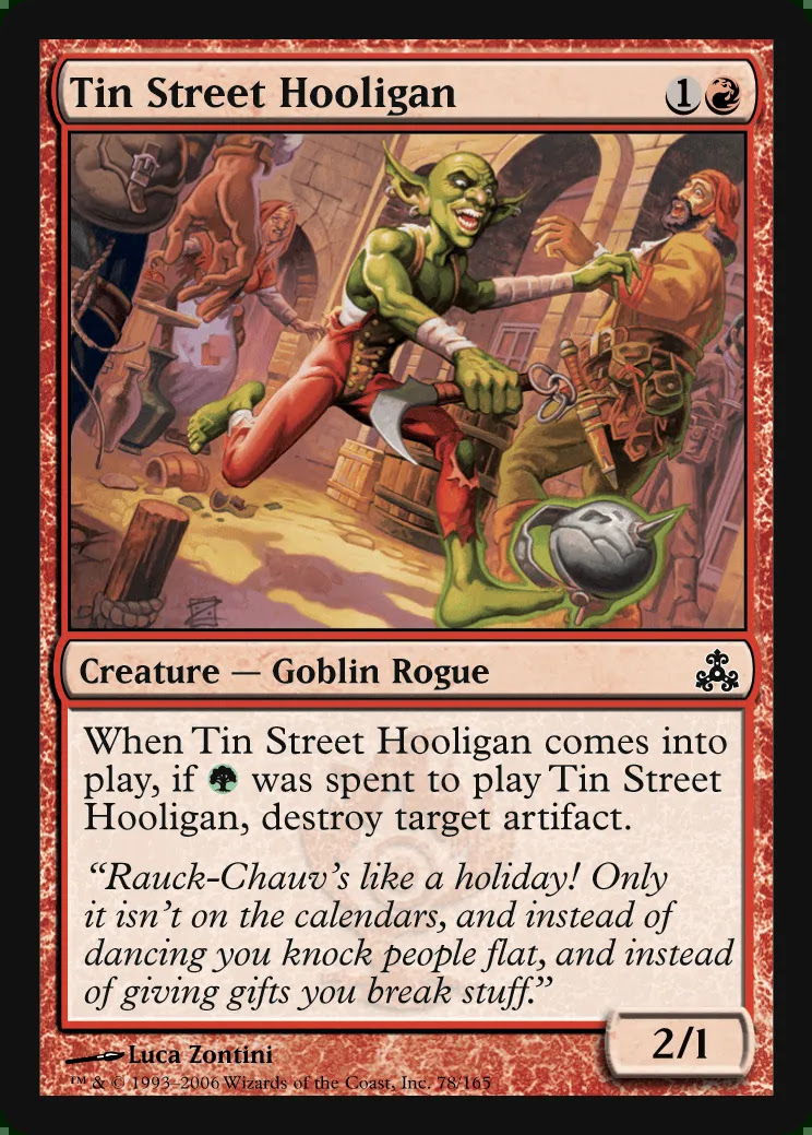 Tin Street Hooligan