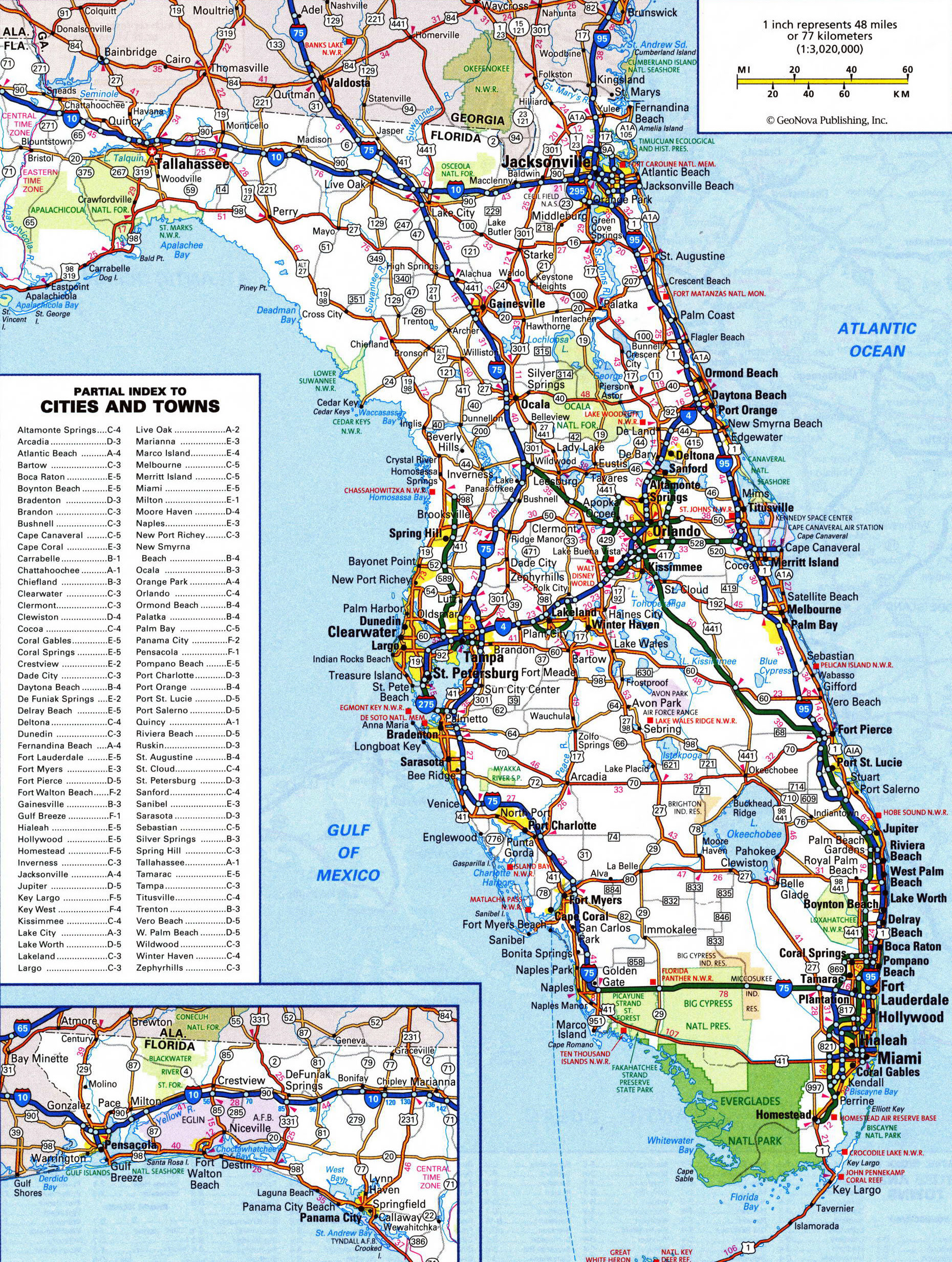 25 New Detailed Map Of Florida