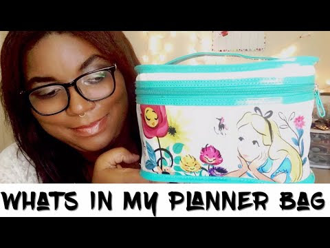#PlanWithCort: Whats in my planner bag