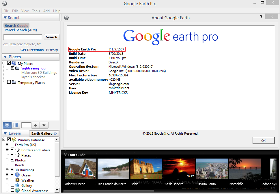 google earth pro 7 serial key