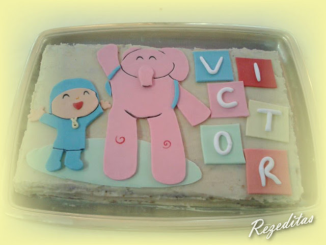 TARTA DE GALLETAS Y FONDANT