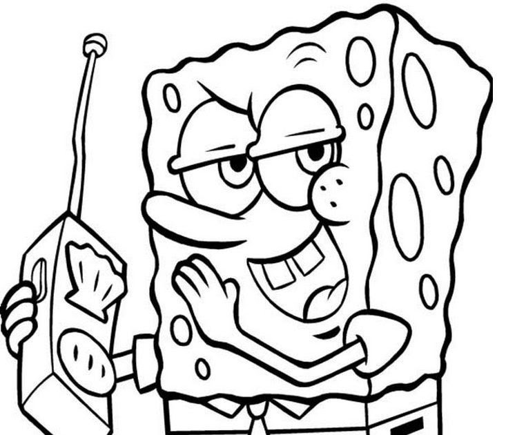902 Animal Gangster Spongebob Coloring Pages with Printable