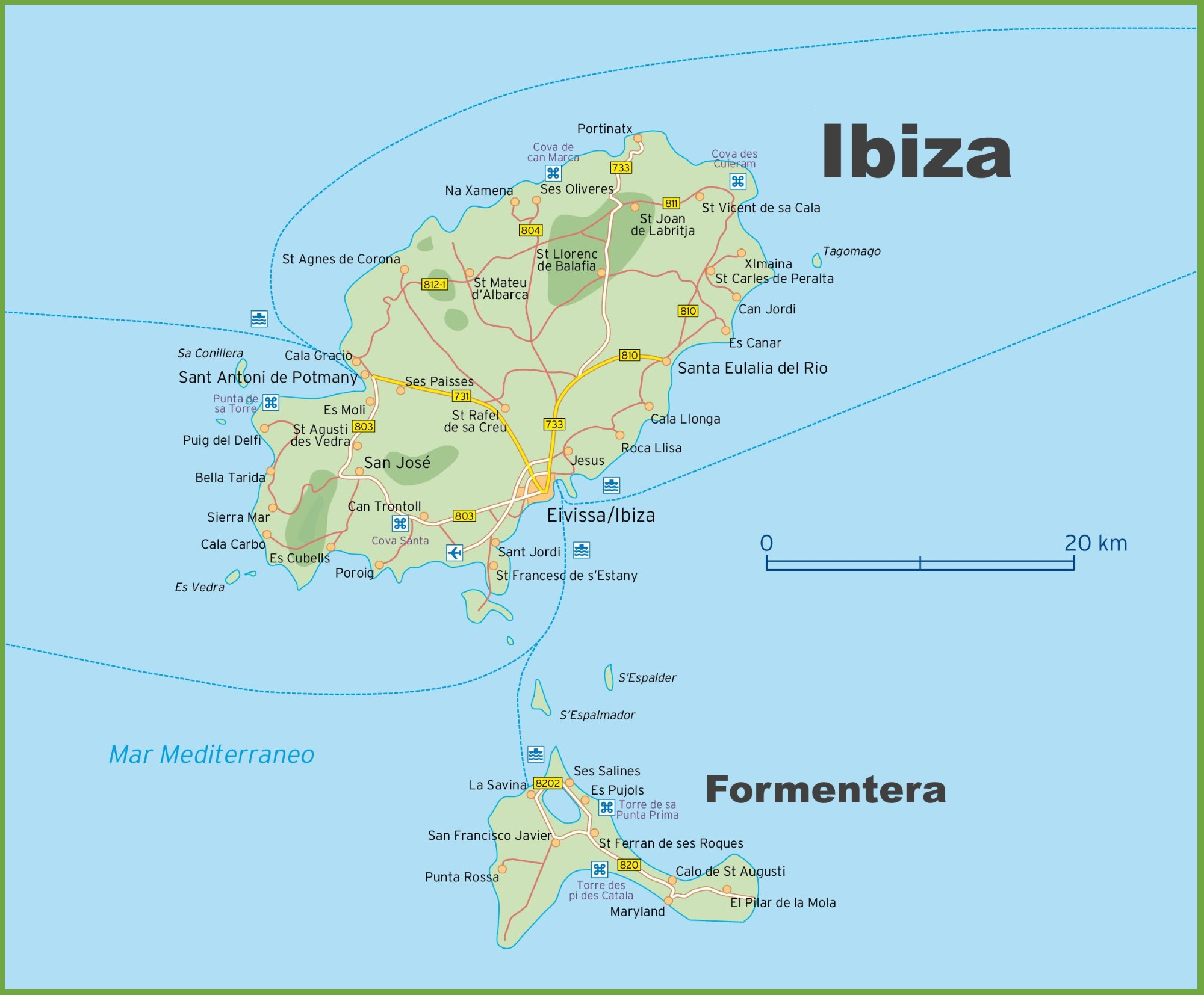 Ibiza Location On World Map | Draw A Topographic Map