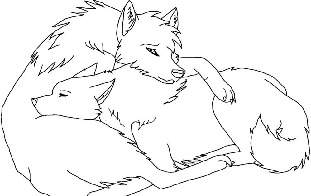 Wolf Furry Lineart Base / This art is not mine. - Lolololololololx3