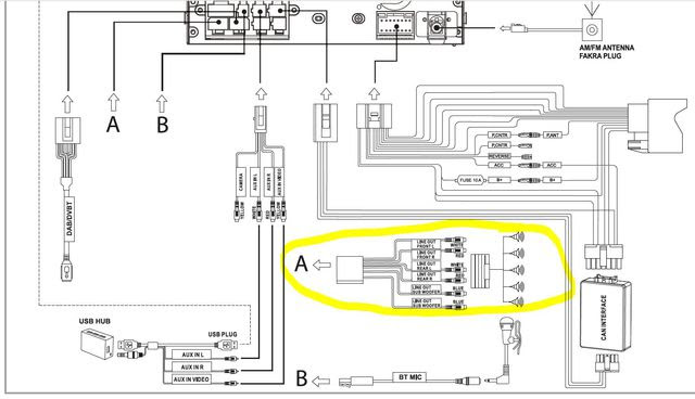 Schaltplan Autoradio Verstärker