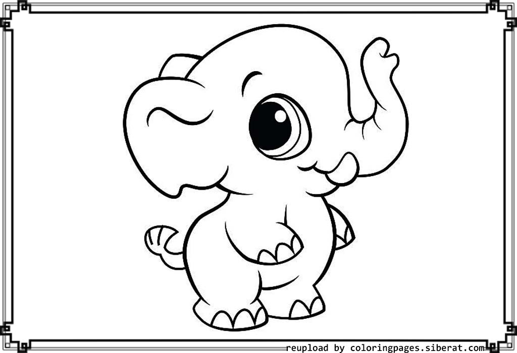 Baby Jungle Animals Coloring Pages Bestofcoloring.com - Coloring Pages