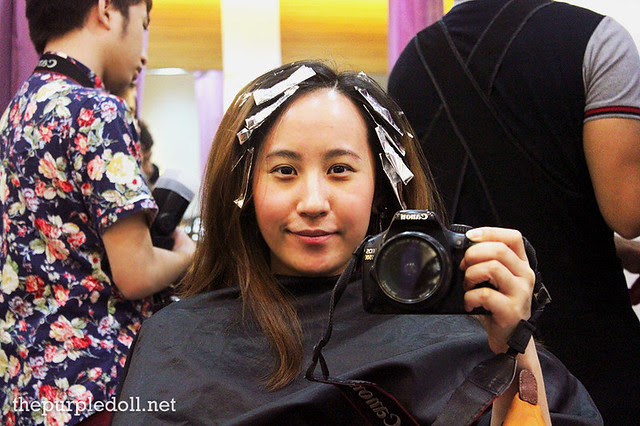 Foil Weaving Highlights at Creations Lourd Ramos Salon ETON Cyberpod Corinthian