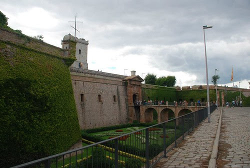 Barcellona - castello di montjuic