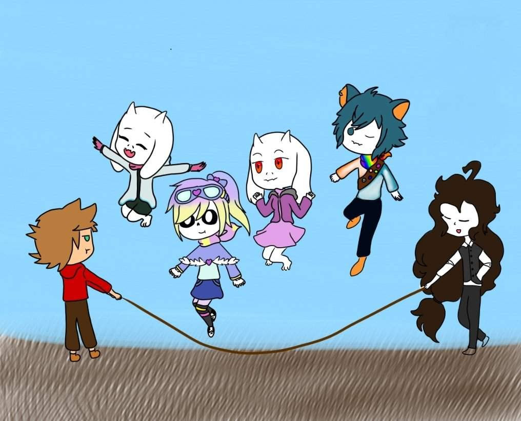 Group Drawing Base 5 - Sora Wallpaper