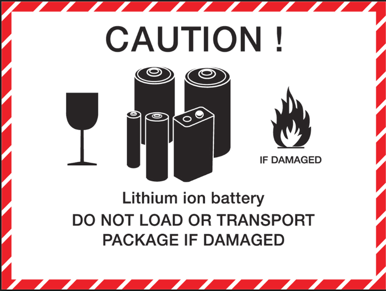Un 3481 Lithium Battery Label Printable Un 3090 Lithium Battery