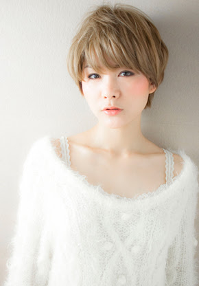 ヘアスタイル・髪型・ヘアカタログ(カラー:レッド・ピンク系 - ショートヘアカラー カタログ
