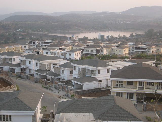 Paranjape Schemes' Forest Trails Township of Independent Bungalows, 2 BHK & 3 BHK Premium Apartments, 1 BHK & 2 BHK Smart Homes, near Manas Lake, on Paud Road, at Bhugaon, Pune 411 042, on 19th February 2012