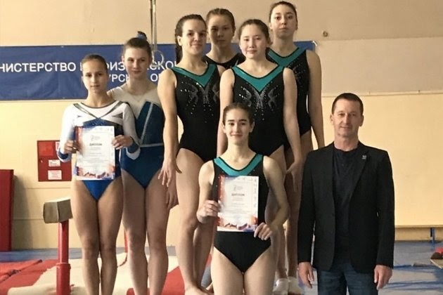 Забайкальские гимнастки завоевали золото и бронзу на чемпионате ДФО в Благовещенске
