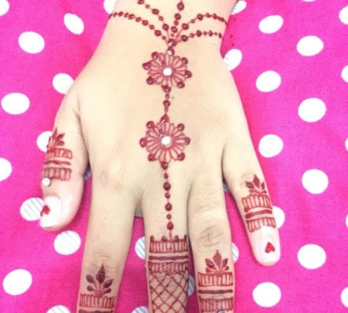 Henna Tangan Simple Dan Mudah Untuk Anak Anak / Paling Populer 10