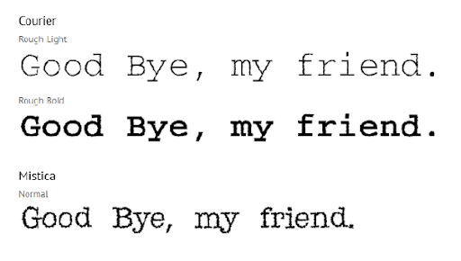 Aesthetic Quotes In Fonts