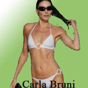 bruni bikini pictures Carla
