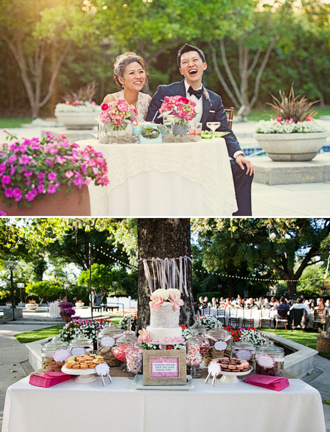 cake dessert table wedding