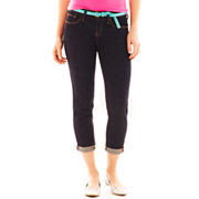 jcp™ Slim Ankle-Length Jeans -Plus