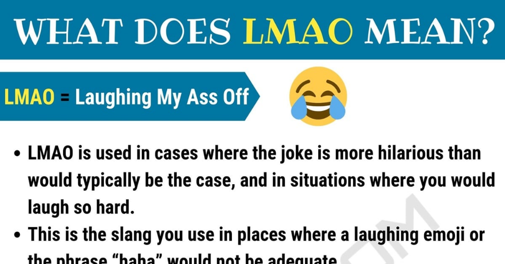 what does lmao stand for