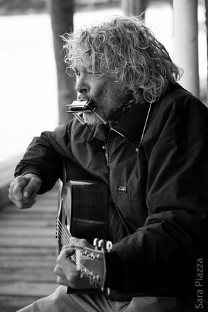 Mike Grasing, street troubador, Dave Corcoran