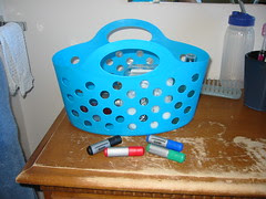 Supplies necessary for a dorm room