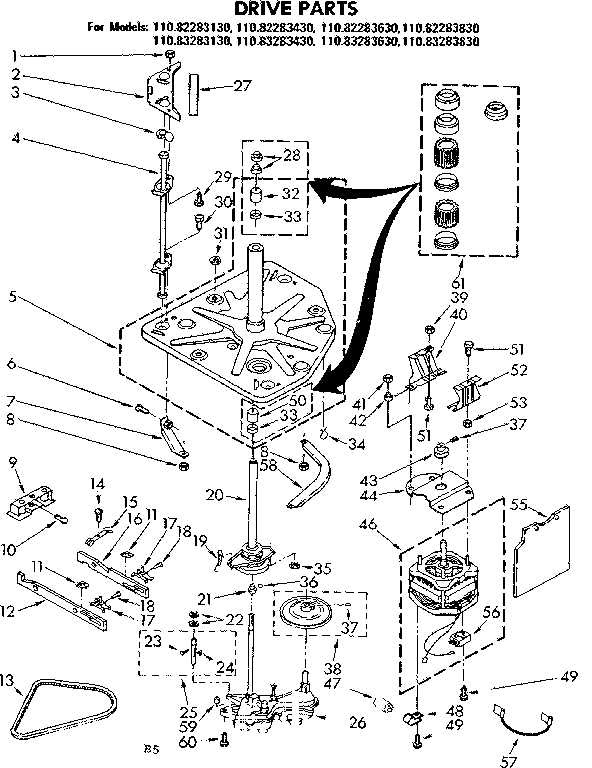 29 Kenmore 500 Washer Parts Diagram - Wiring Database 2020