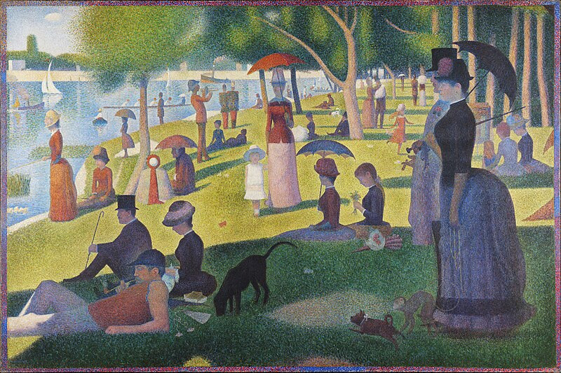 File:A Sunday on La Grande Jatte, Georges Seurat, 1884.jpg