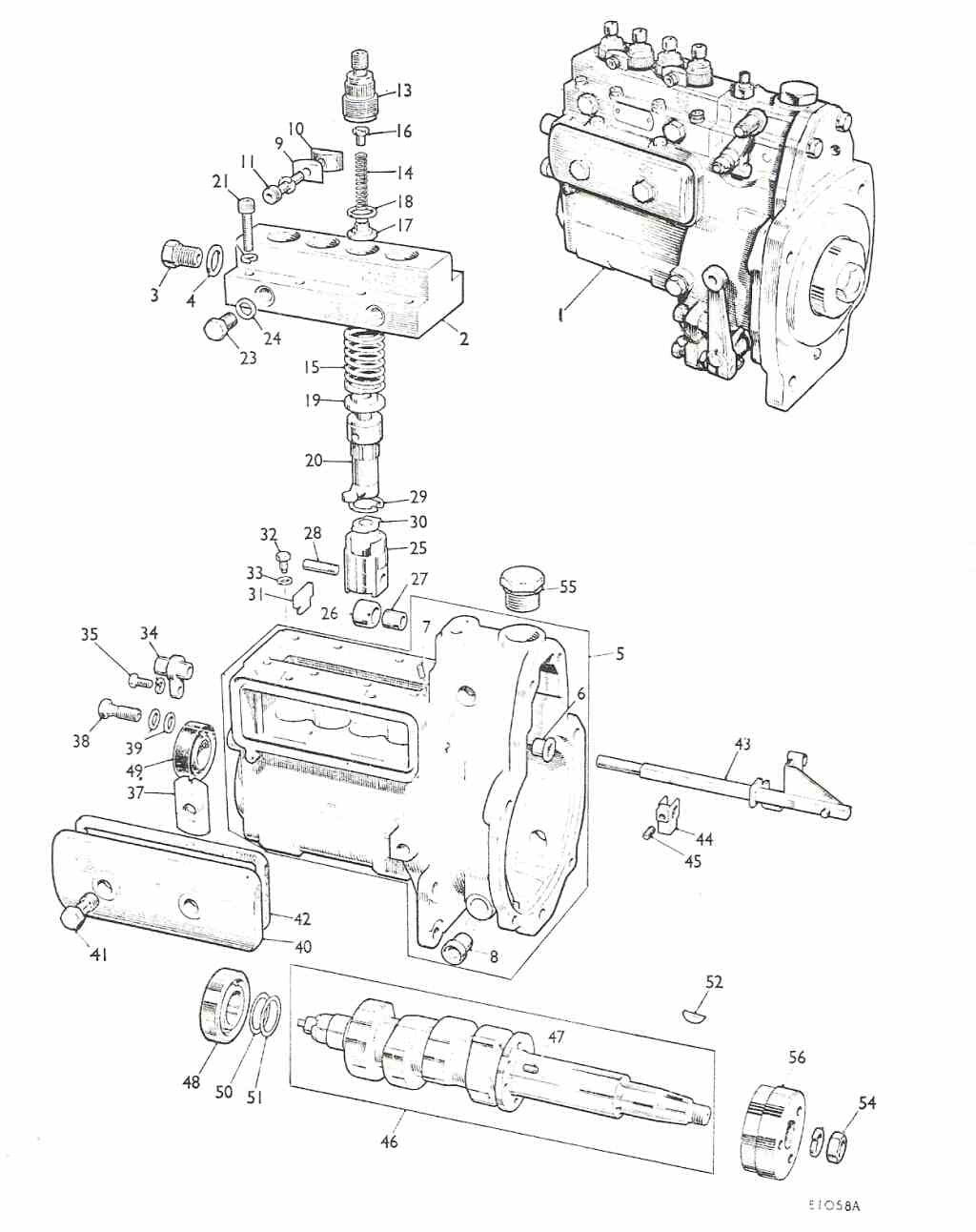 Cat 3208 injection pump diagram