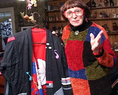 Virginia Avery with wearable