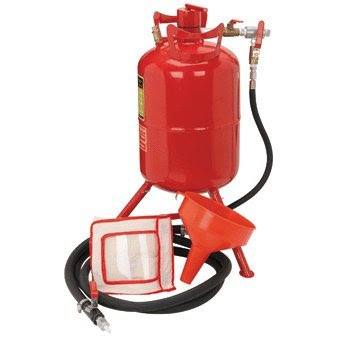 abrasive pressurized