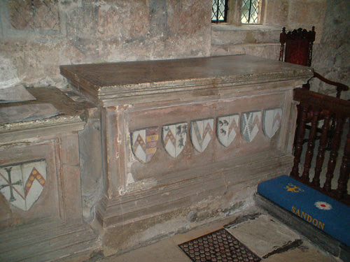 Tombs at sandon Church