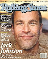 Jack Johnson on the cover of the March 6th Rolling Stone