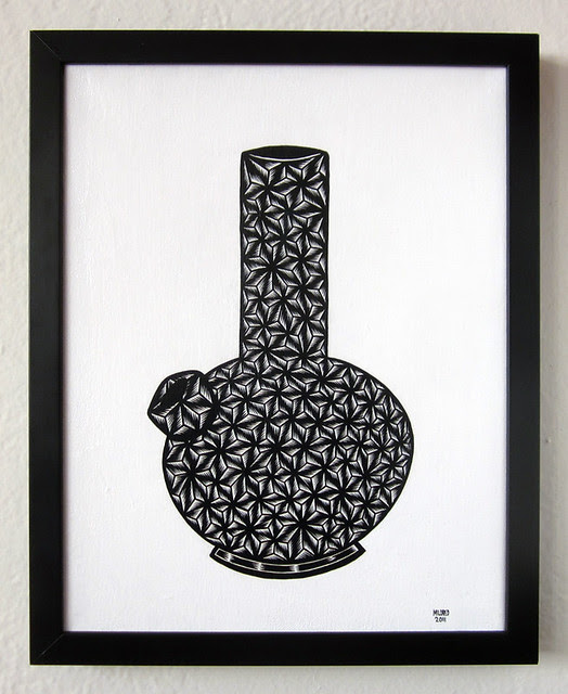 bong painting framed