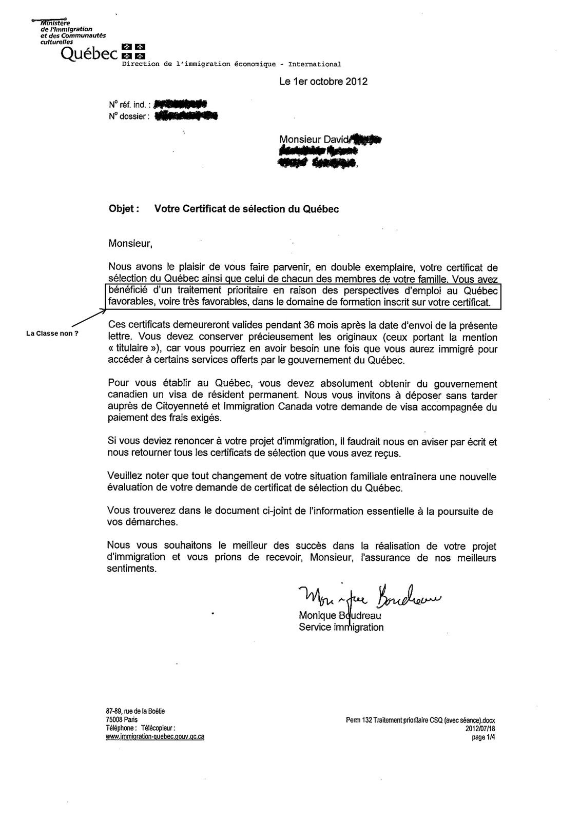 Exemple De Lettre De Presentation Quebecoise  herdakux