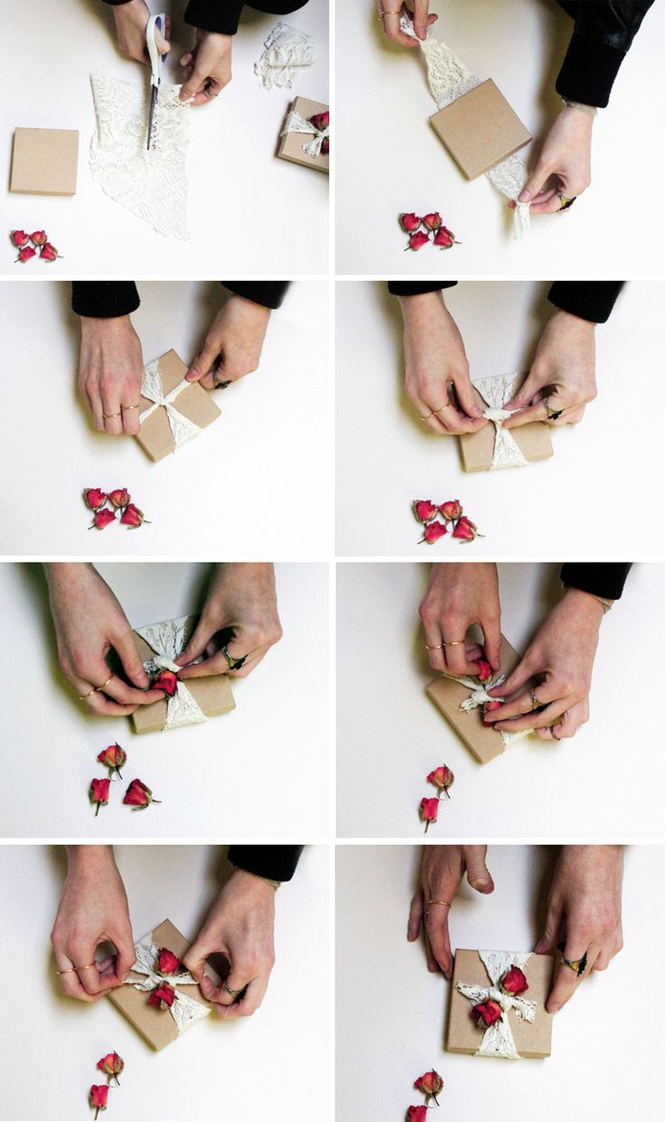 PLANET BLUE: diy: gift wrapping